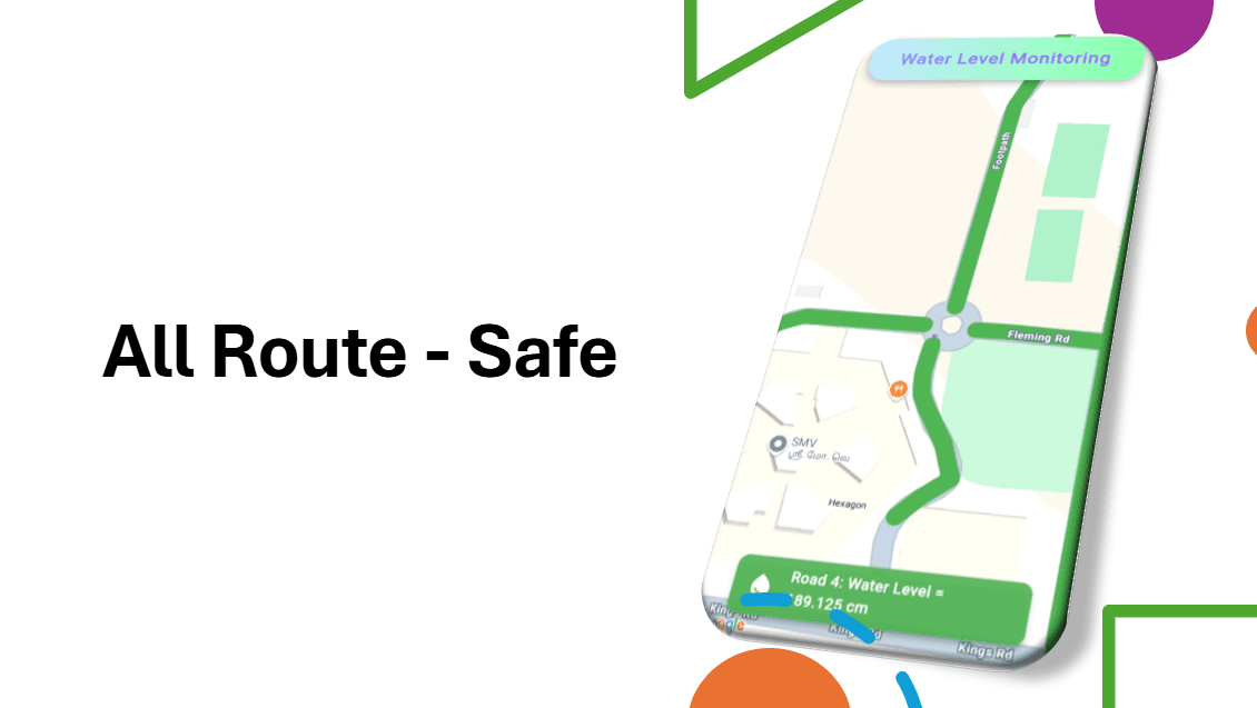 Smart Flood Route Navigator | Real-time Flood Level Alert System screenshot 2