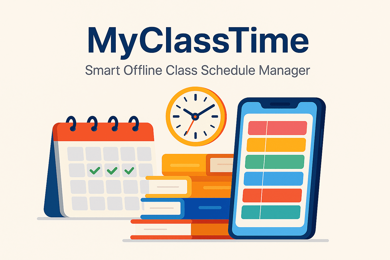 MyClassTime – Smart Offline Class Schedule Manager