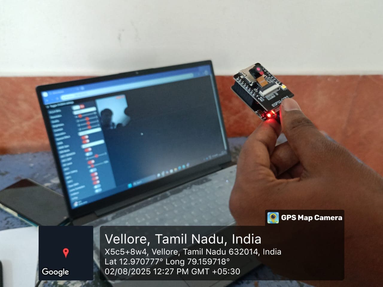 Sign Language Recognition System using ESP32-CAM and Cloud Integration screenshot 1