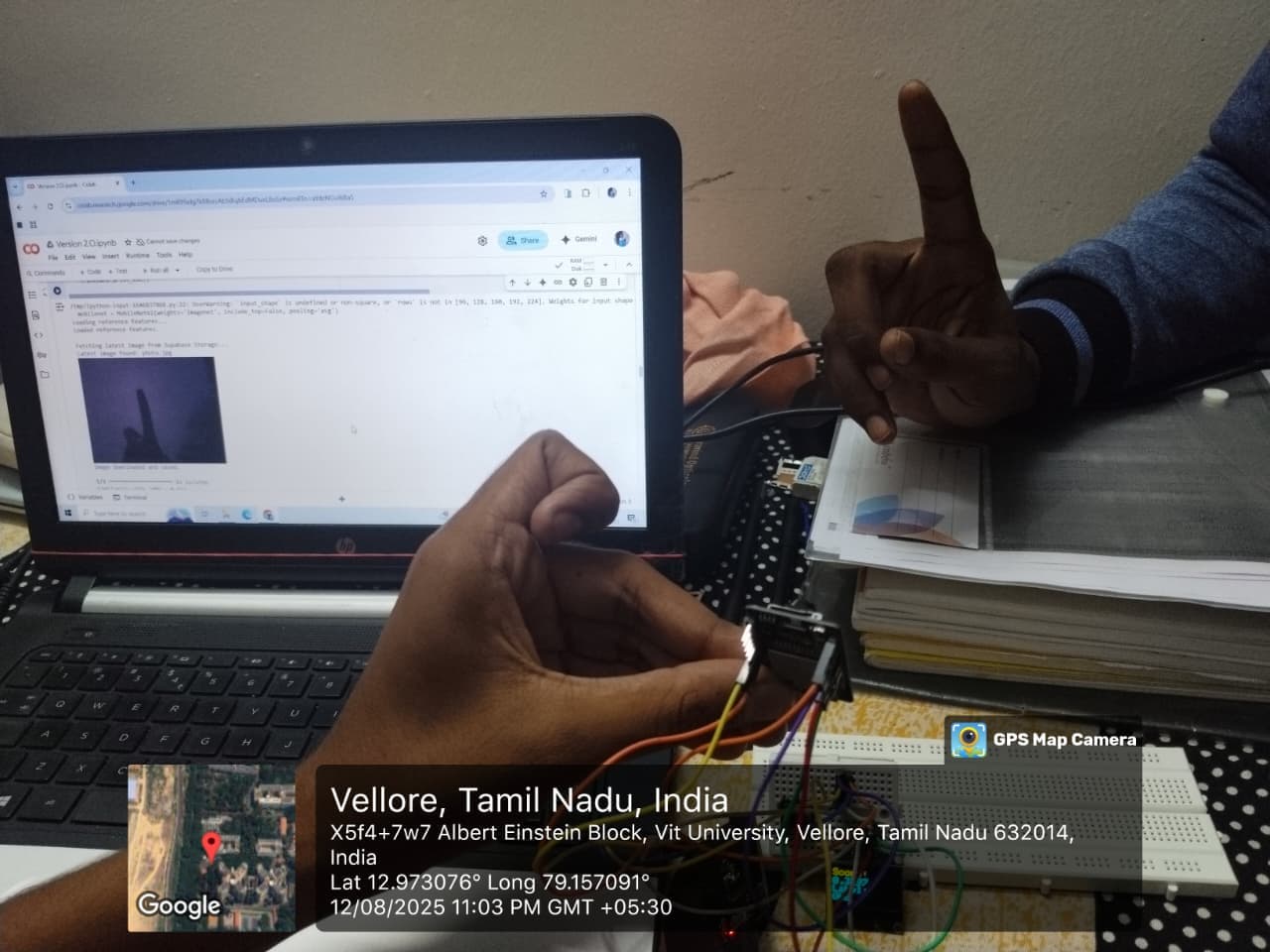 Sign Language Recognition System using ESP32-CAM and Cloud Integration screenshot 2